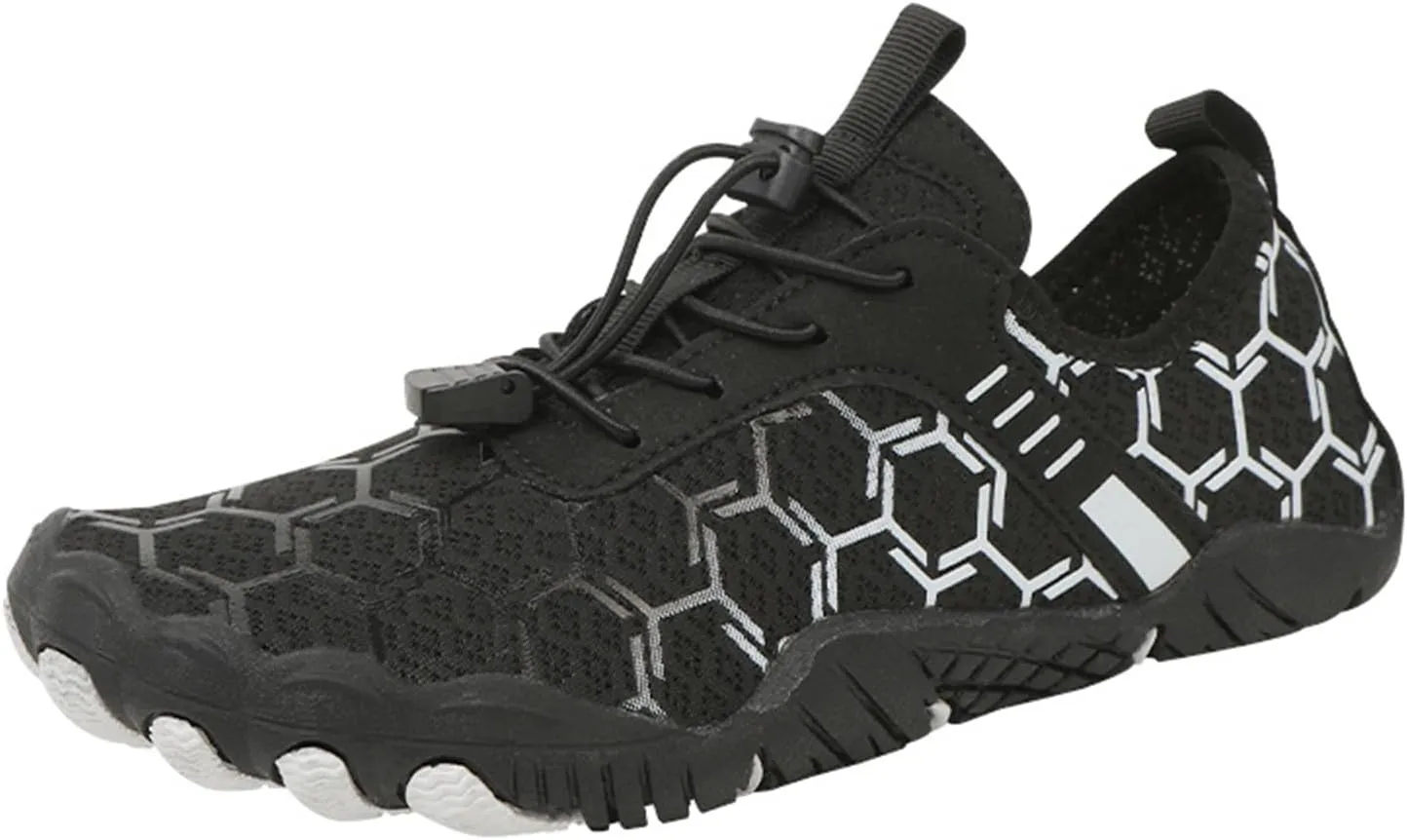 Hike Barefoot Shoes for Women Men, Pro Healthy Non-Slip & Breathable, Womens Barefoot Shoes for Running and Water Activities, Equipped with Drainage Holes