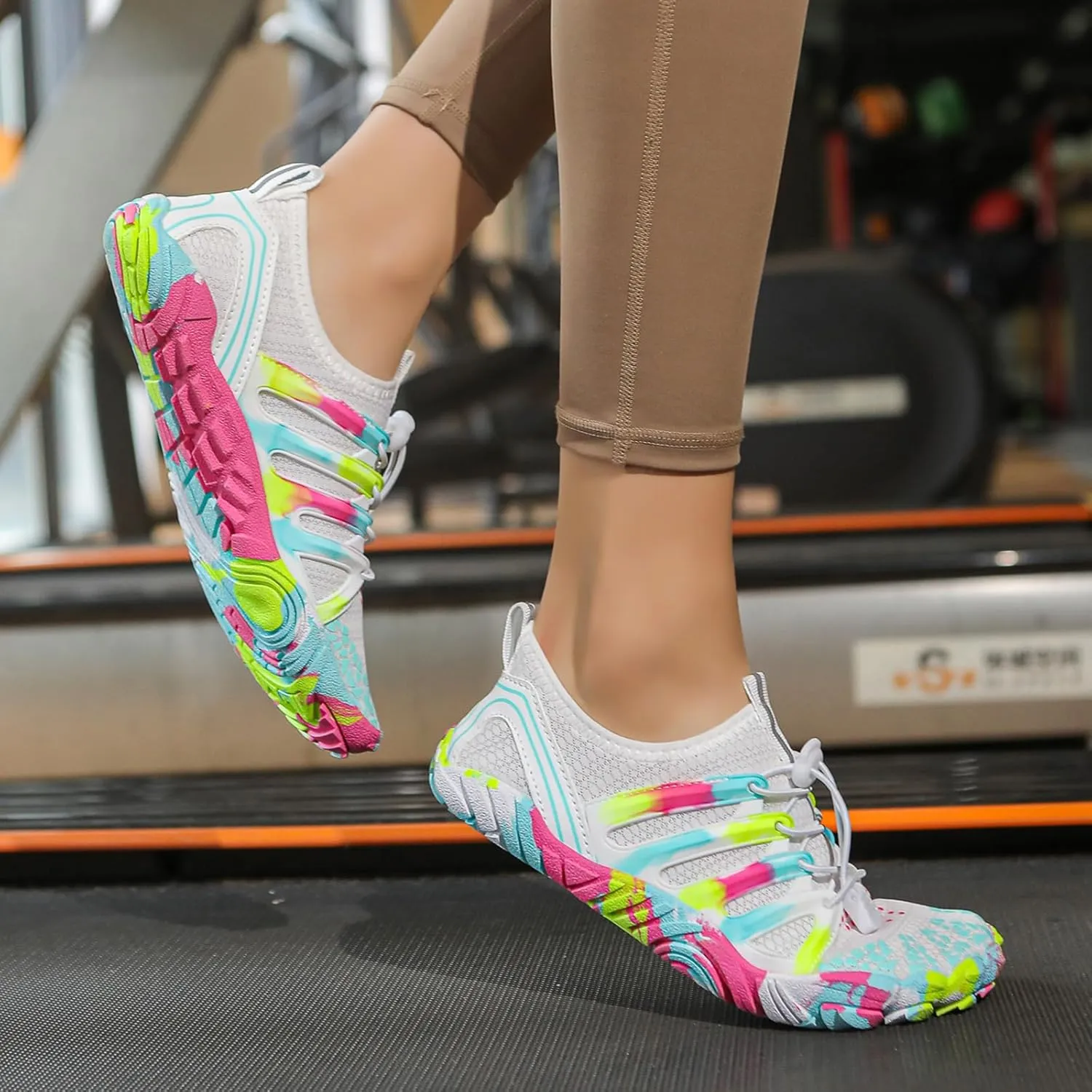 Hiking Footwear Barefoot Water Shoes Women Men Pro-Healthy & Non-Slip Wide Toe Sneakers Quick Dry Lightweight Breathable Running Walking Beach Shoes Boots Unisex