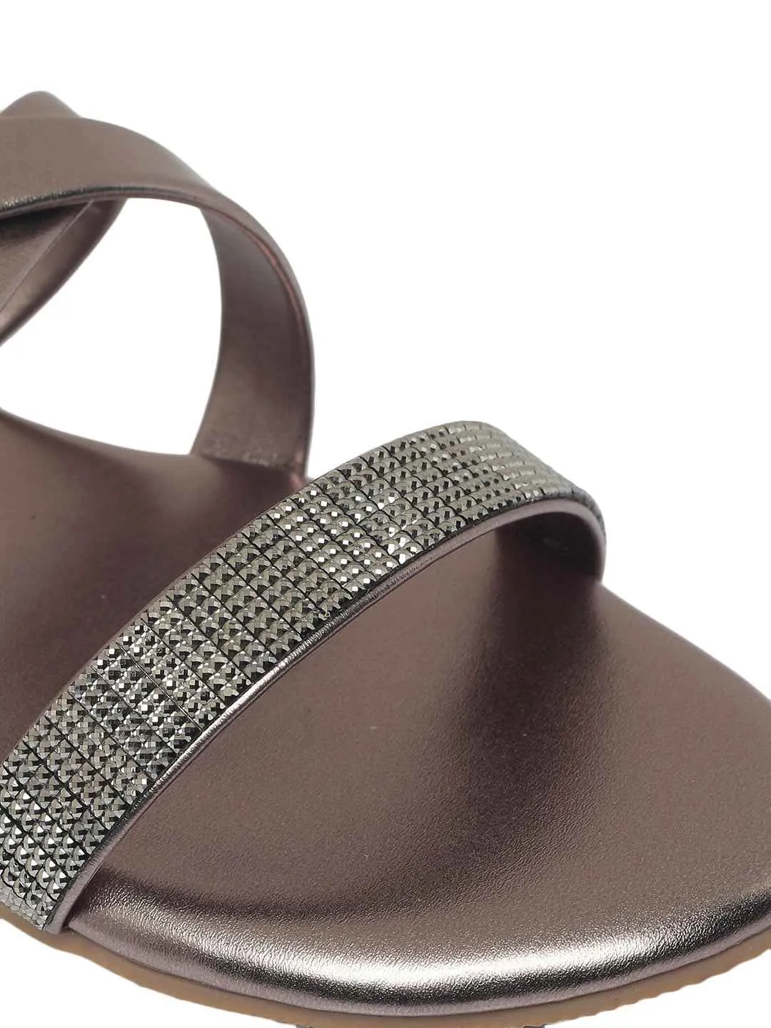 Ida Gun Metal Flats