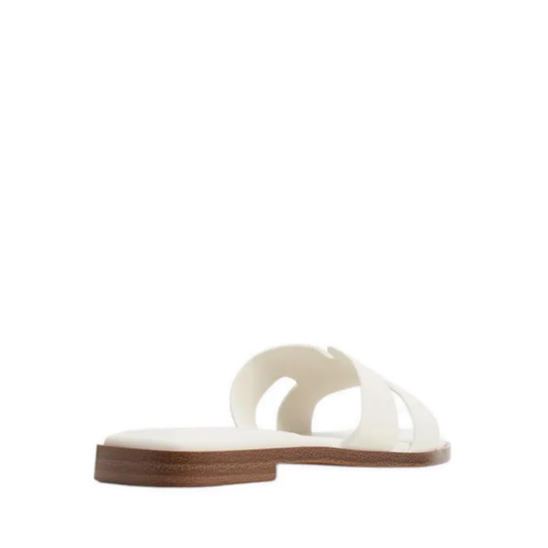 ITSANDAL FLAT SANDALS - WHITE