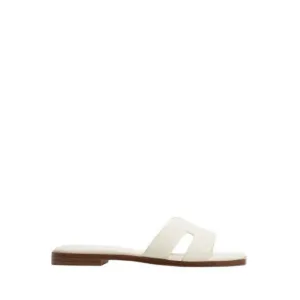ITSANDAL FLAT SANDALS - WHITE