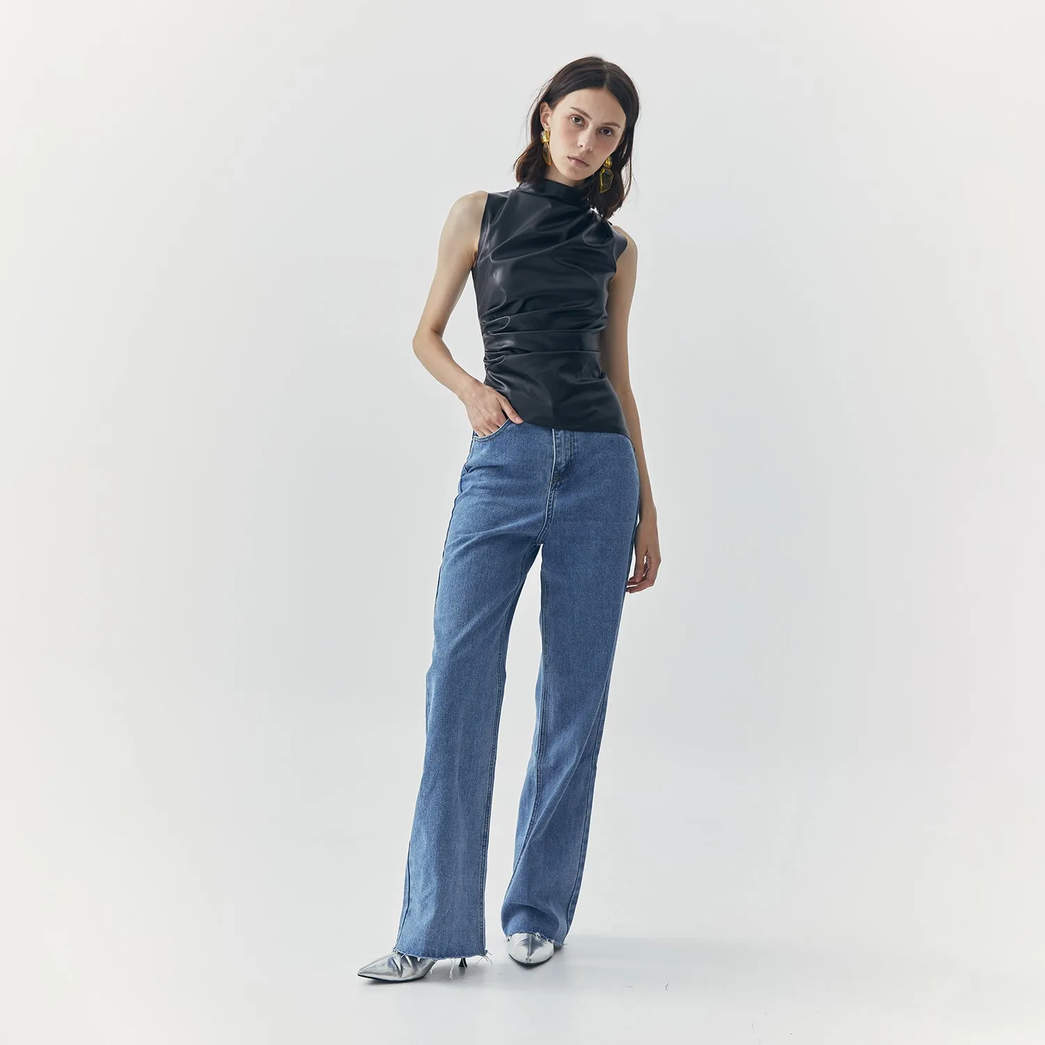 JUNO LEATHER TANK
