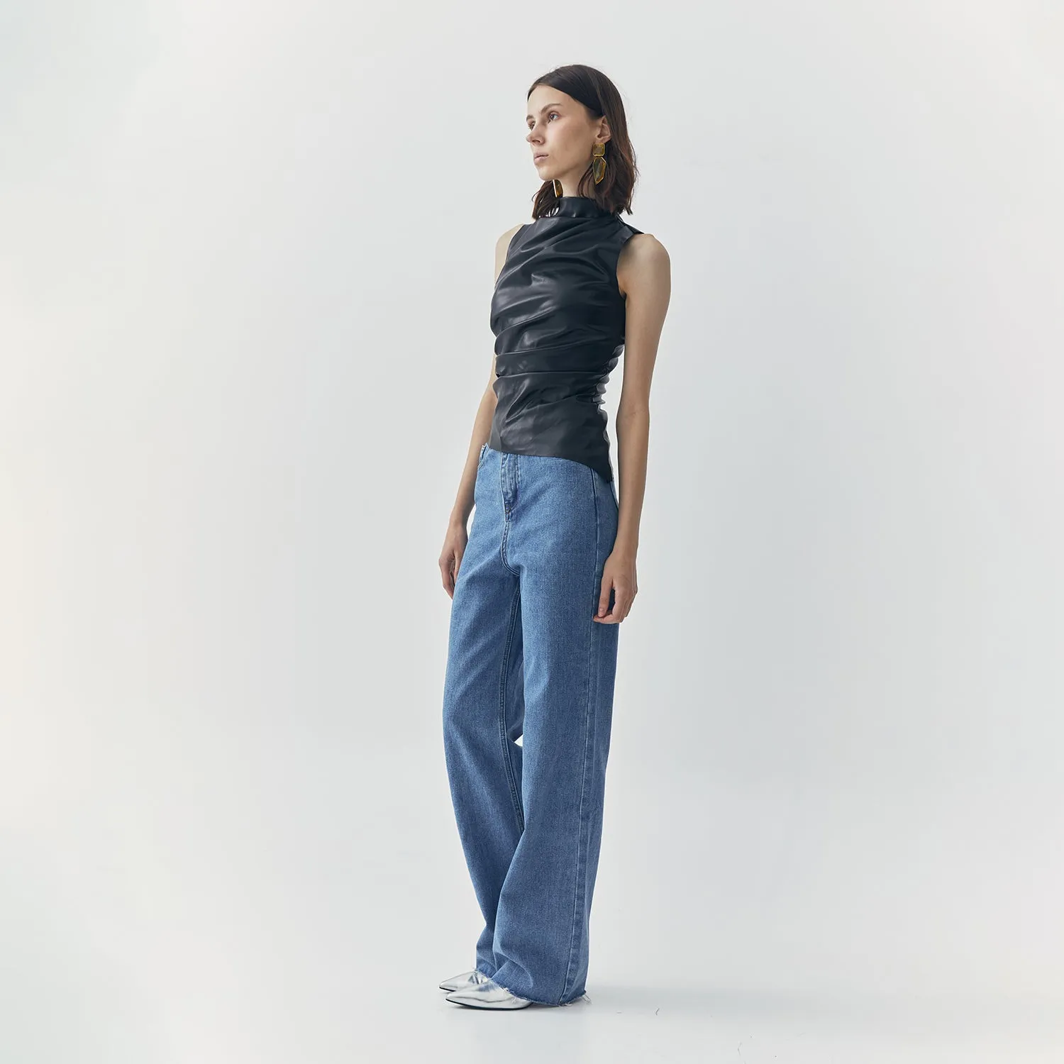 JUNO LEATHER TANK