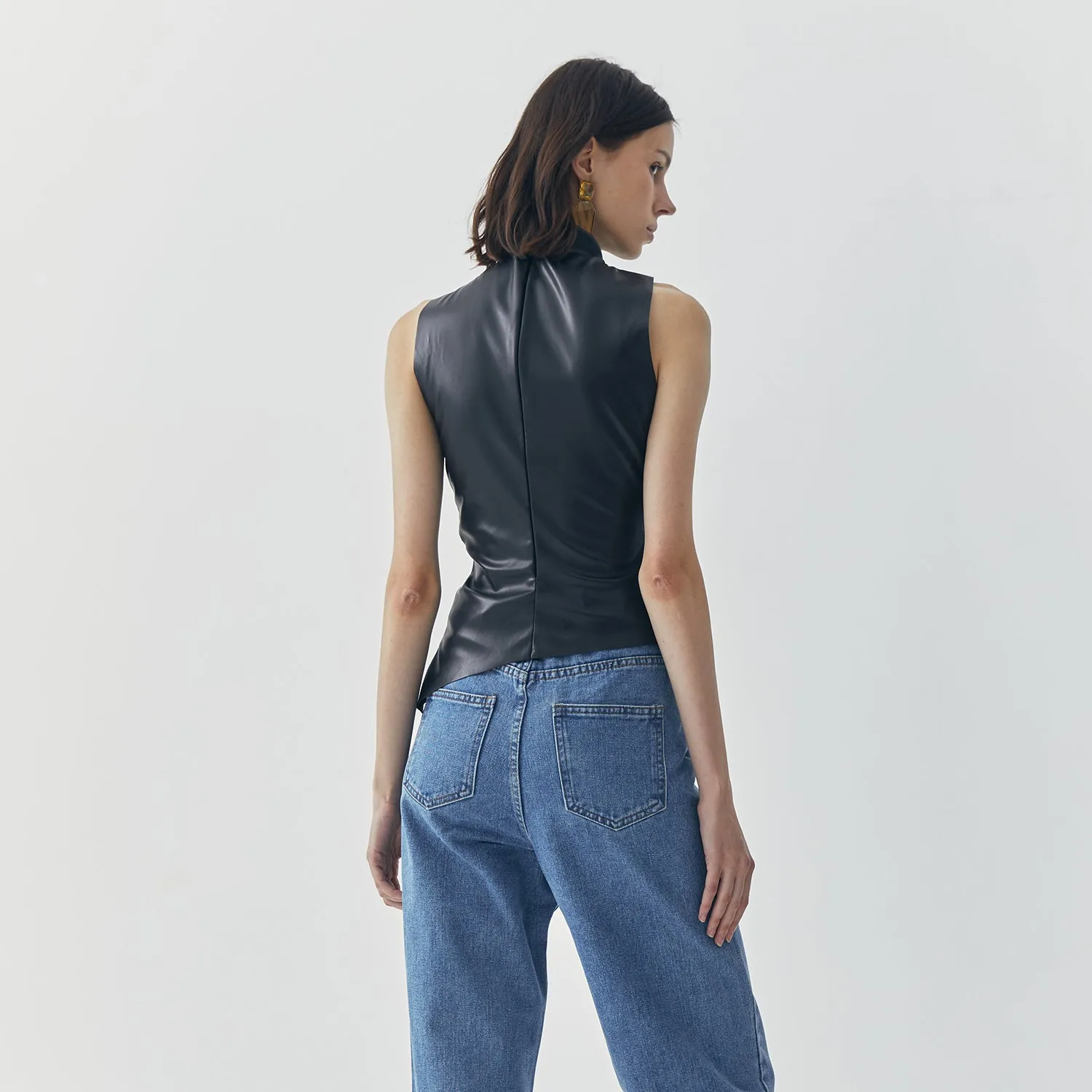 JUNO LEATHER TANK