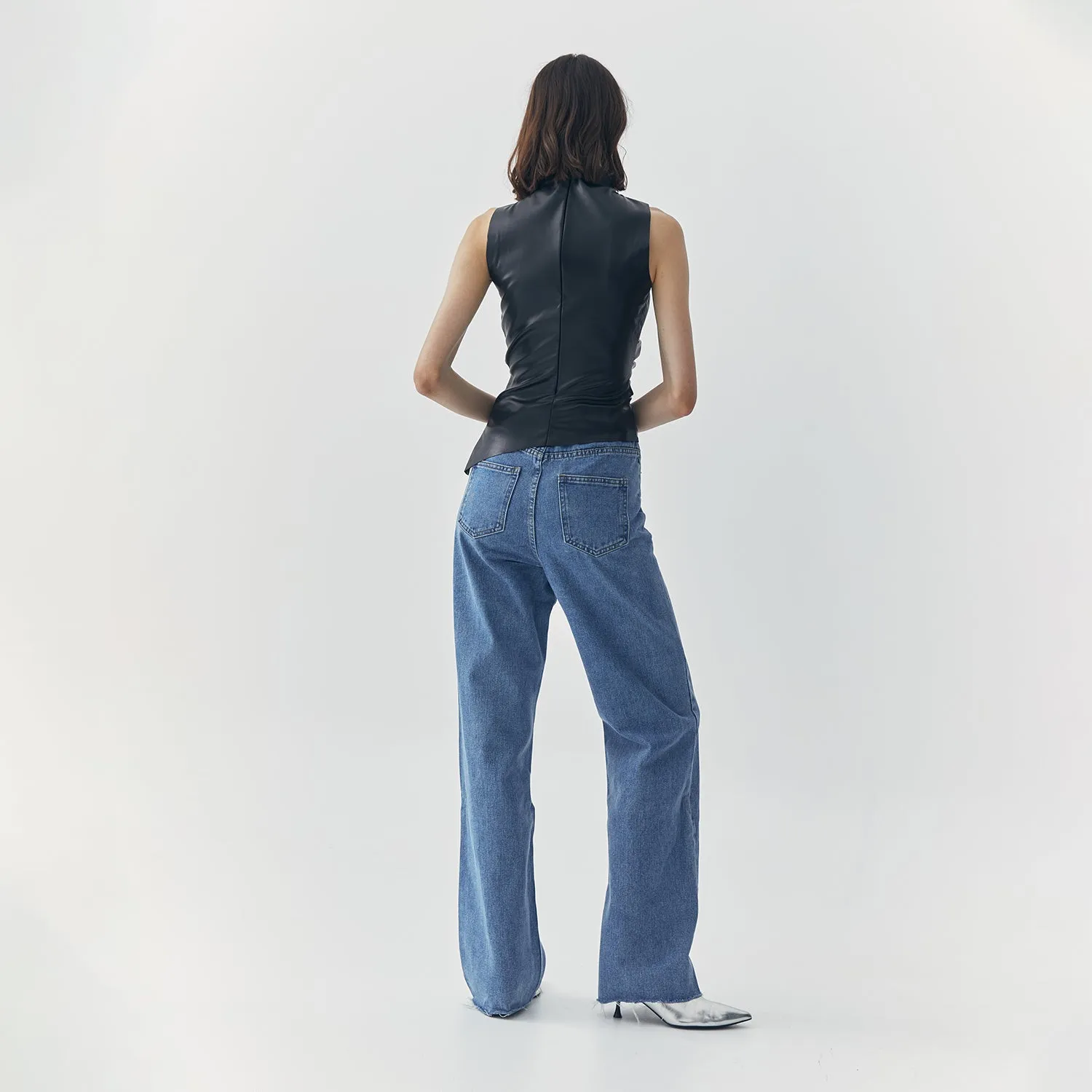 JUNO LEATHER TANK