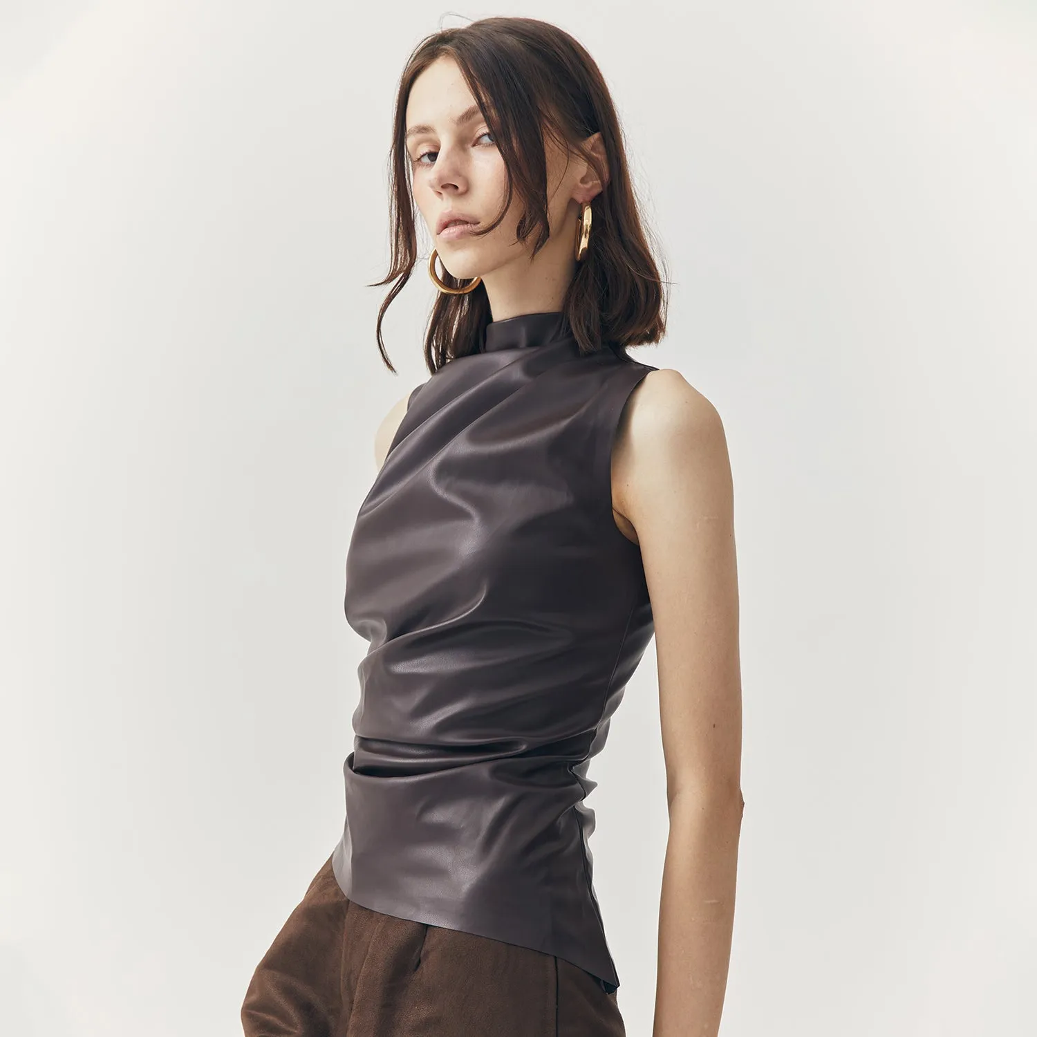 JUNO LEATHER TANK