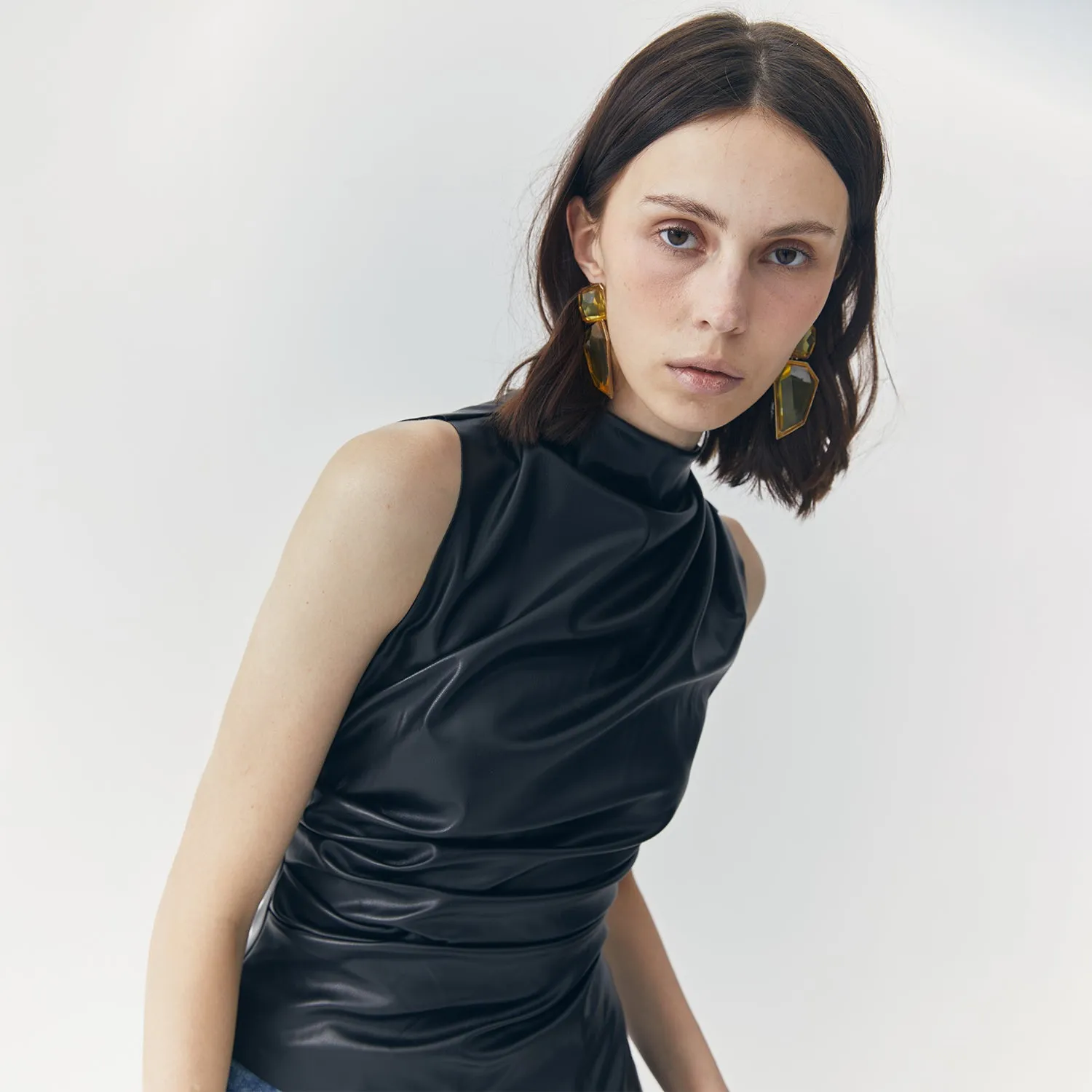 JUNO LEATHER TANK