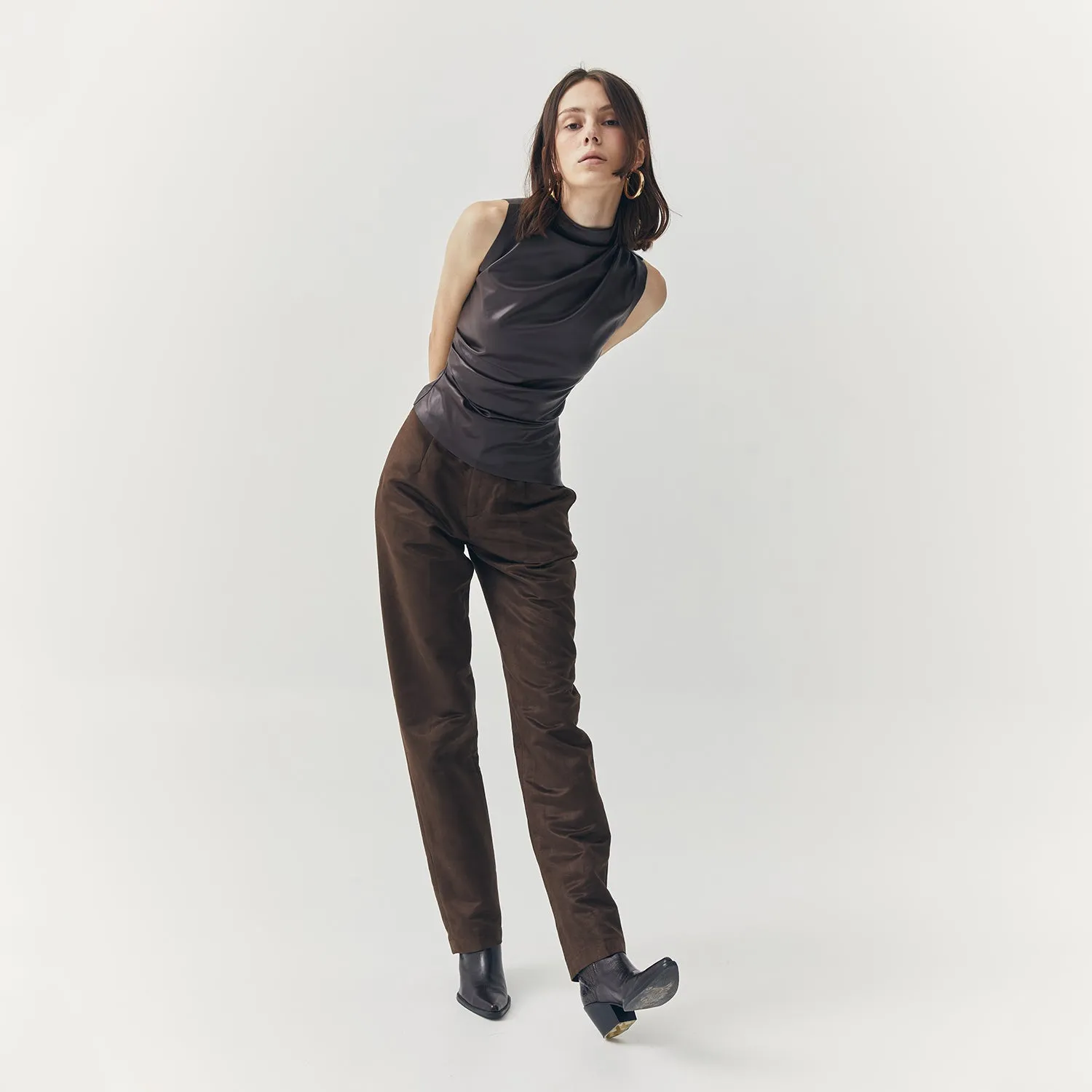 JUNO LEATHER TANK
