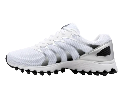 K-Swiss Men's Tubes 200 White Black Silver-Xw Shoes