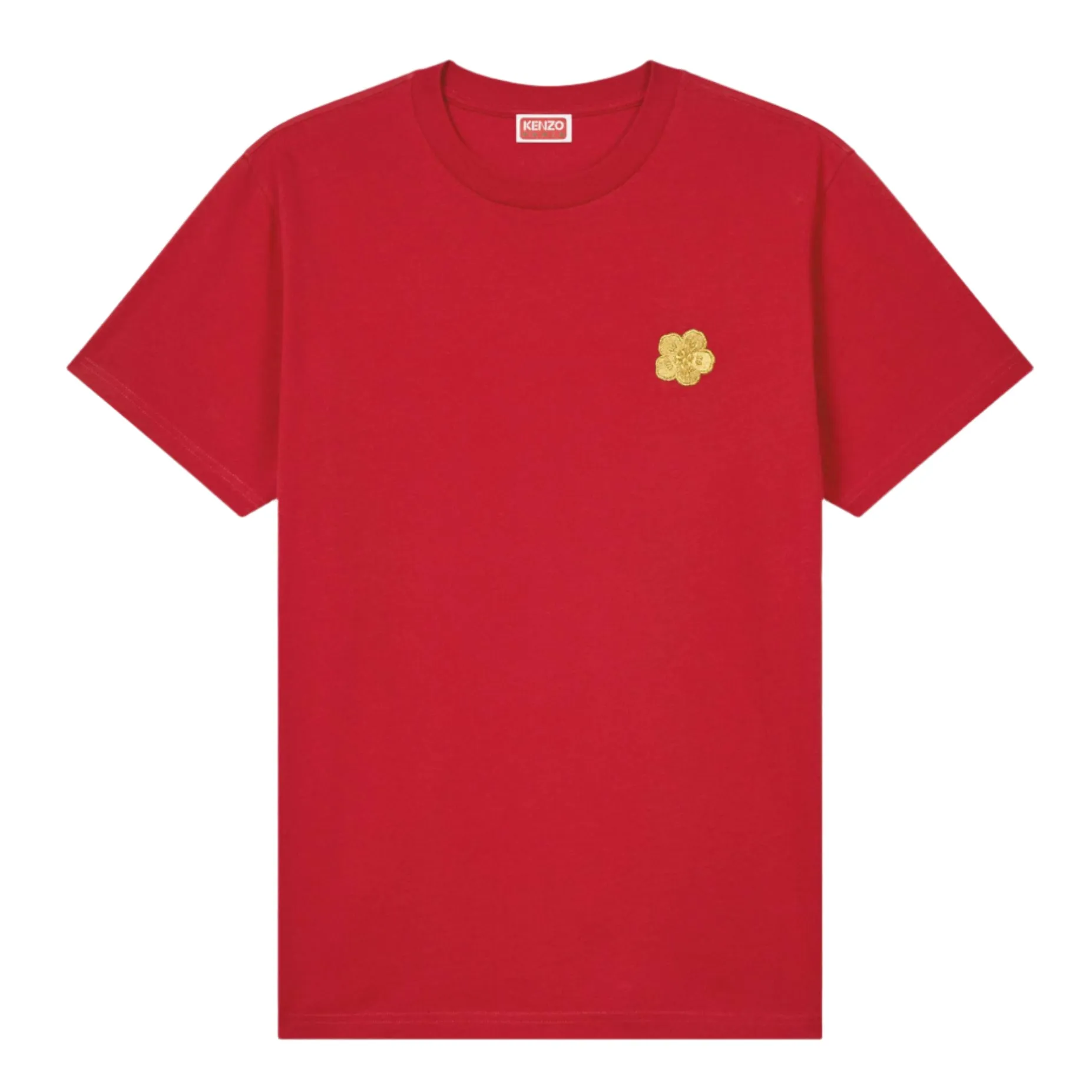 Kenzo 'Lunar New Year' Embroidered Slim T-shirt Red