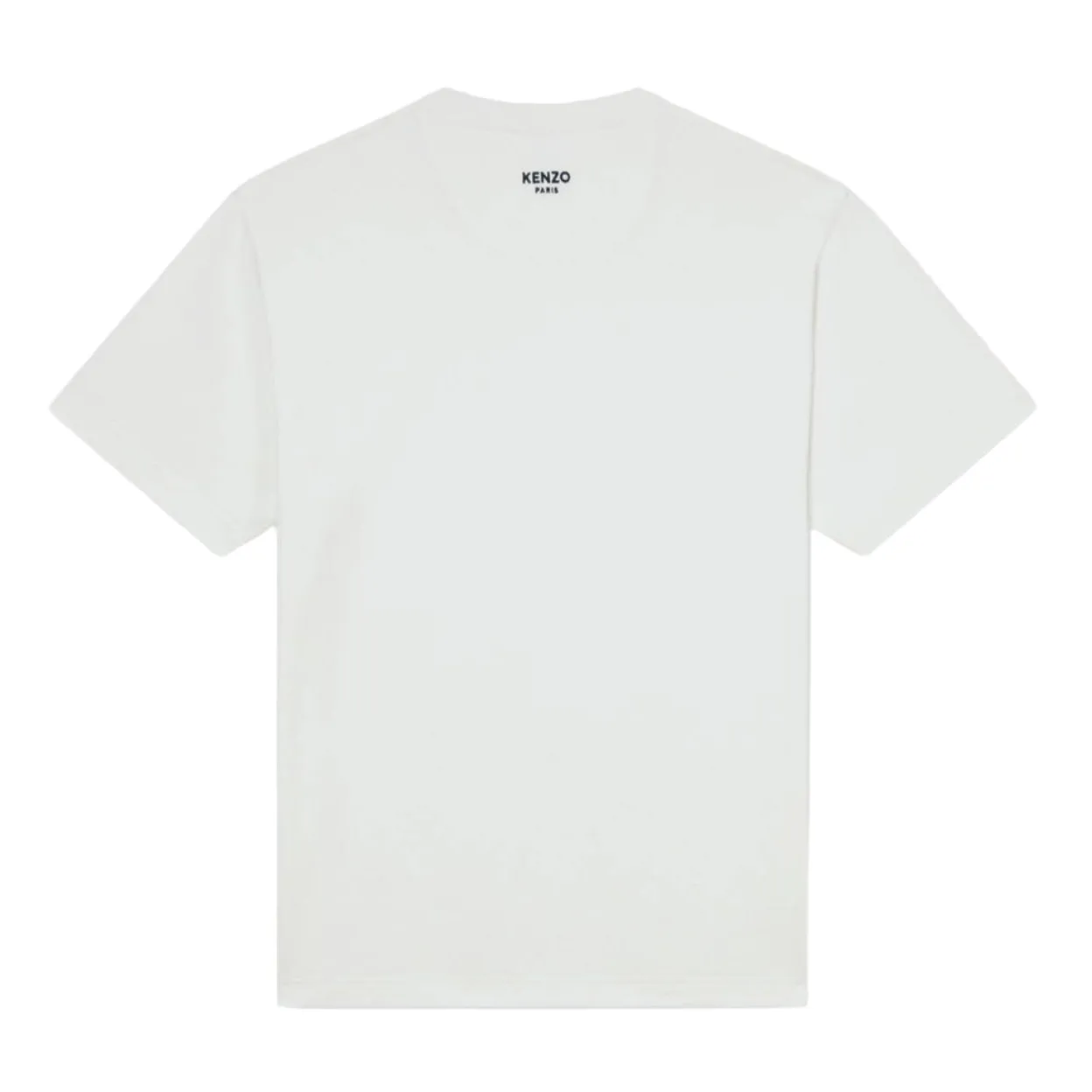 Kenzo Pop Crest Embroidered T-Shirt Off-White