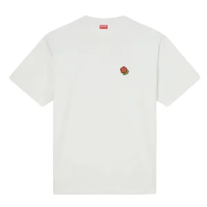 Kenzo Pop Crest Embroidered T-Shirt Off-White