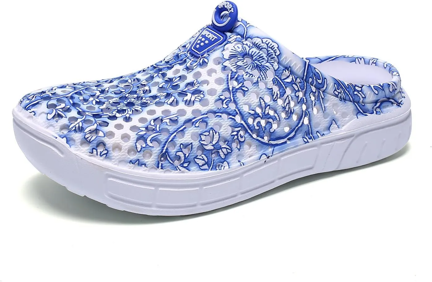 LIBINXIF Women Garden Clog Shoes,Men Breathable Slippers Beach Sandals Shower Water Walking Anti-Slip Shoes