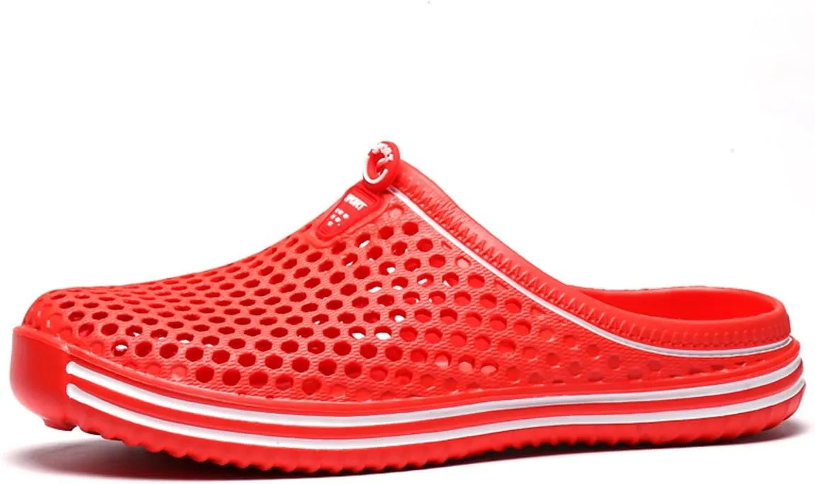 LIBINXIF Women Garden Clog Shoes,Men Breathable Slippers Beach Sandals Shower Water Walking Anti-Slip Shoes