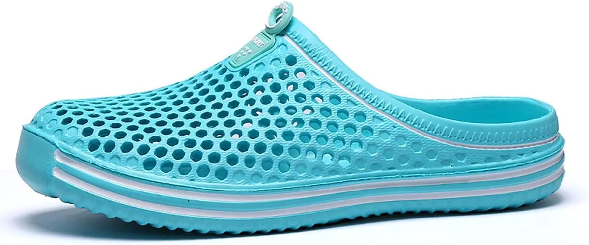 LIBINXIF Women Garden Clog Shoes,Men Breathable Slippers Beach Sandals Shower Water Walking Anti-Slip Shoes