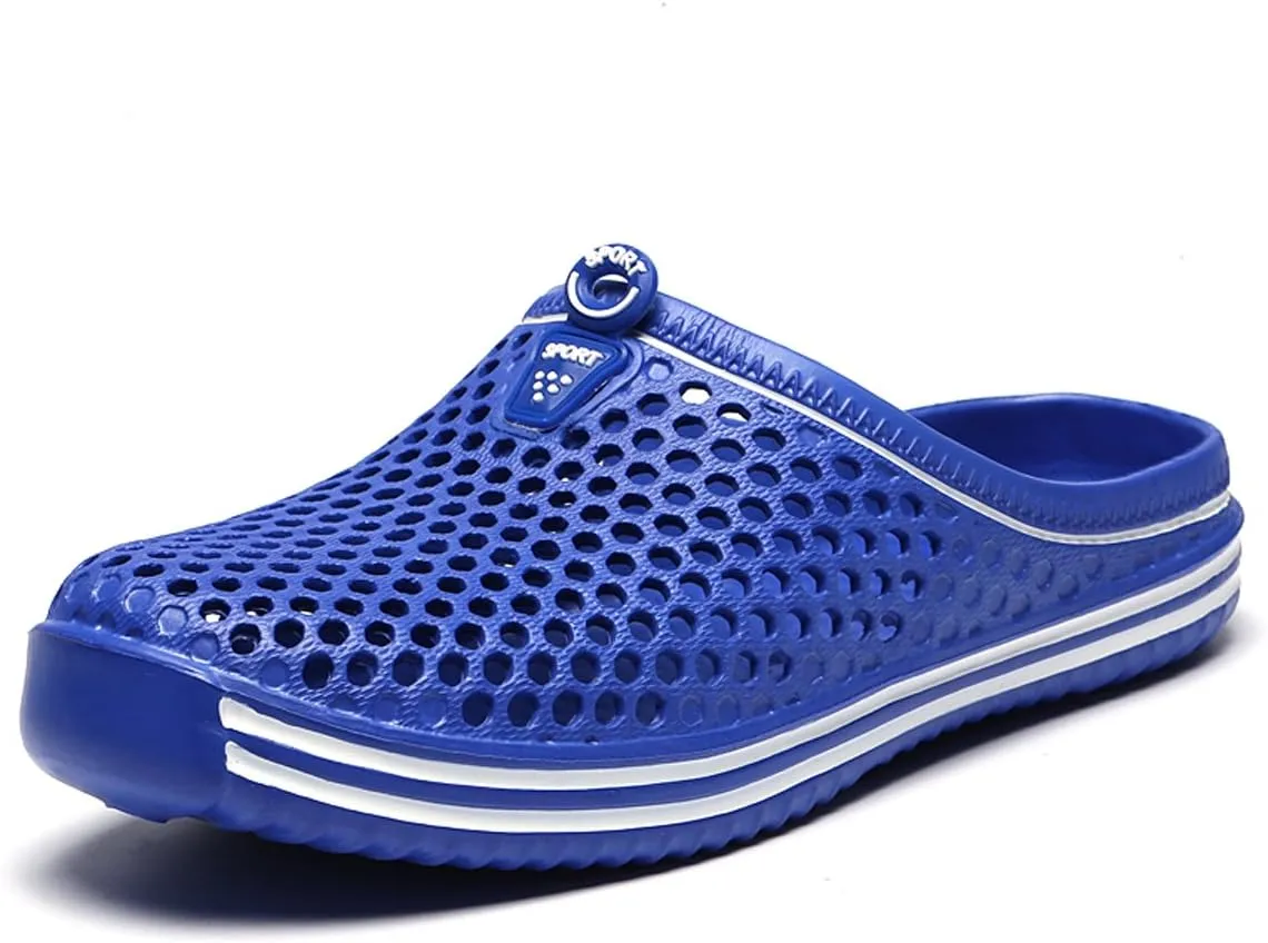 LIBINXIF Women Garden Clog Shoes,Men Breathable Slippers Beach Sandals Shower Water Walking Anti-Slip Shoes