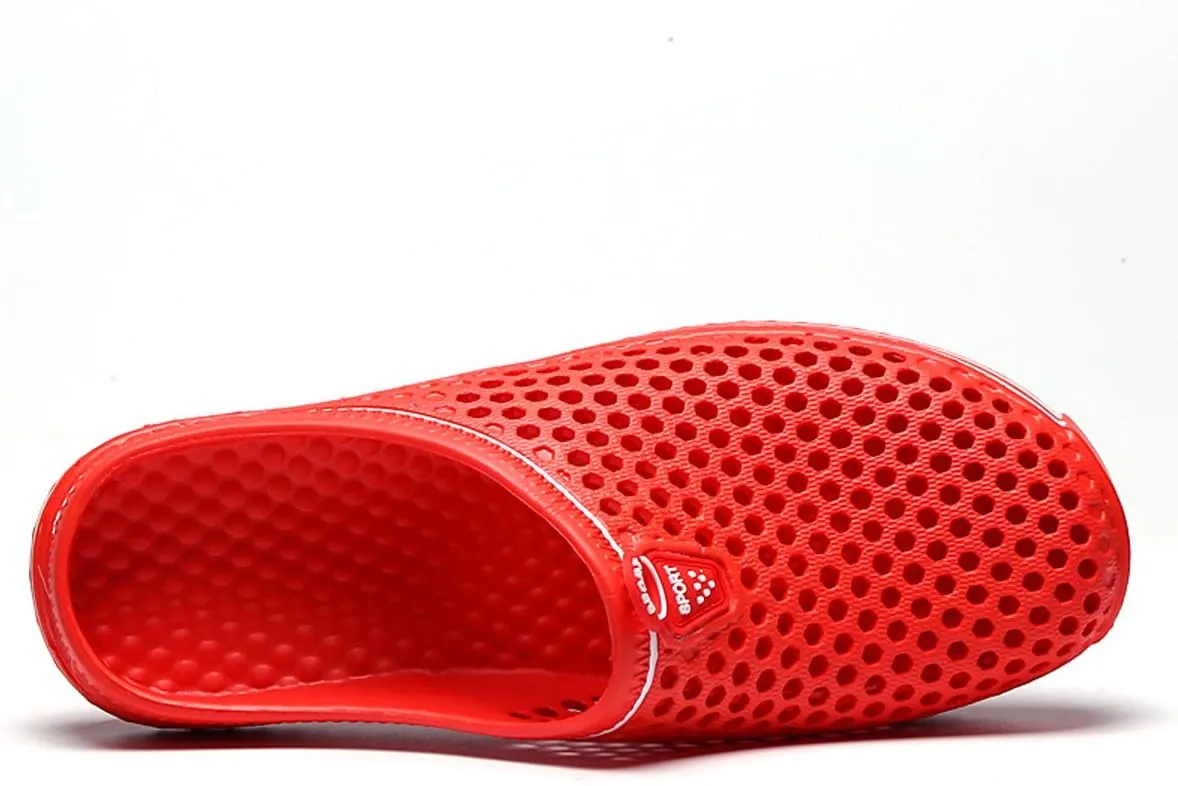 LIBINXIF Women Garden Clog Shoes,Men Breathable Slippers Beach Sandals Shower Water Walking Anti-Slip Shoes