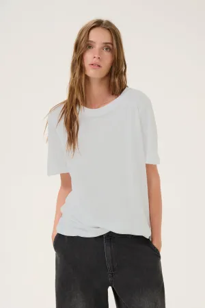 Lisa Linen T-Shirt - White