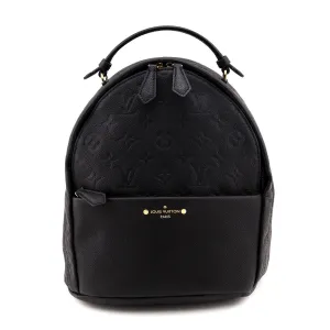 Louis Vuitton Black Monogram Empreinte Sorbonne Backpack