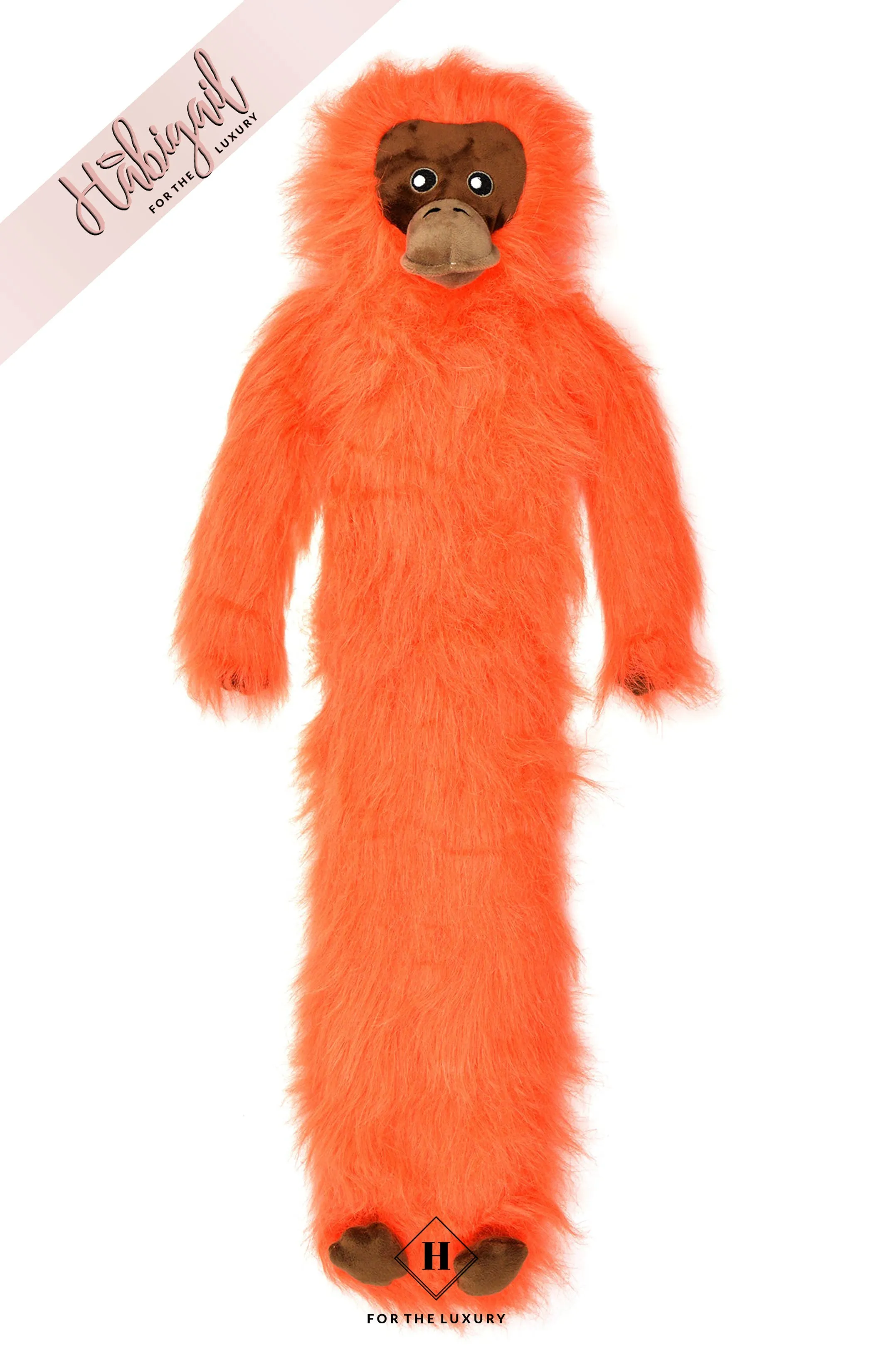 Luxury Plush Extra Long Orangutan Hot Water Bottle