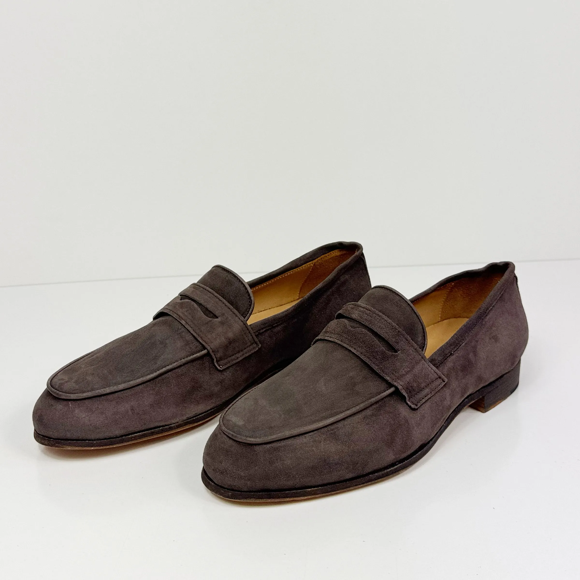 Manovie Toscane Gerardo Italian Suede Loafer