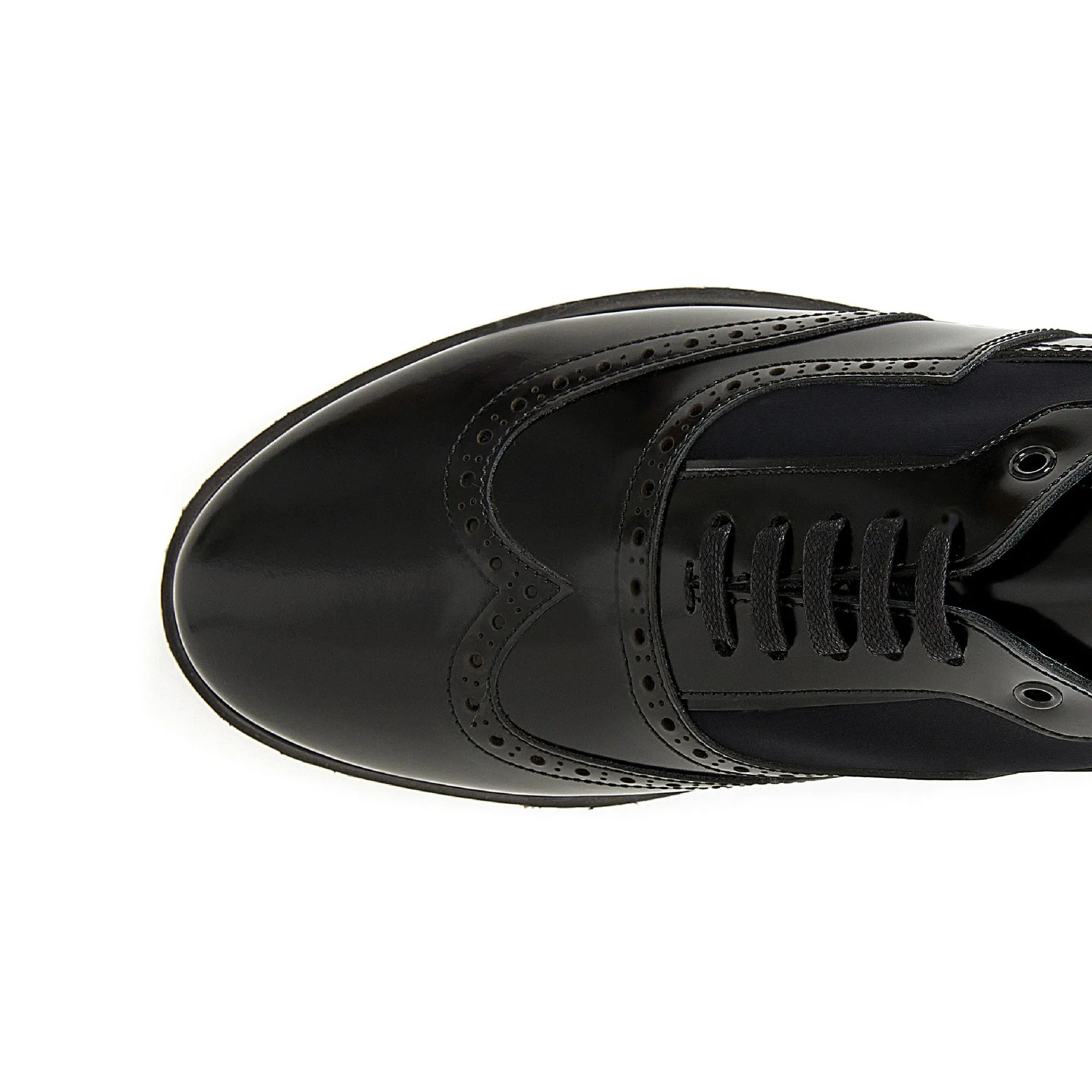 Men's Calf Leather Handmade Brogue M7014