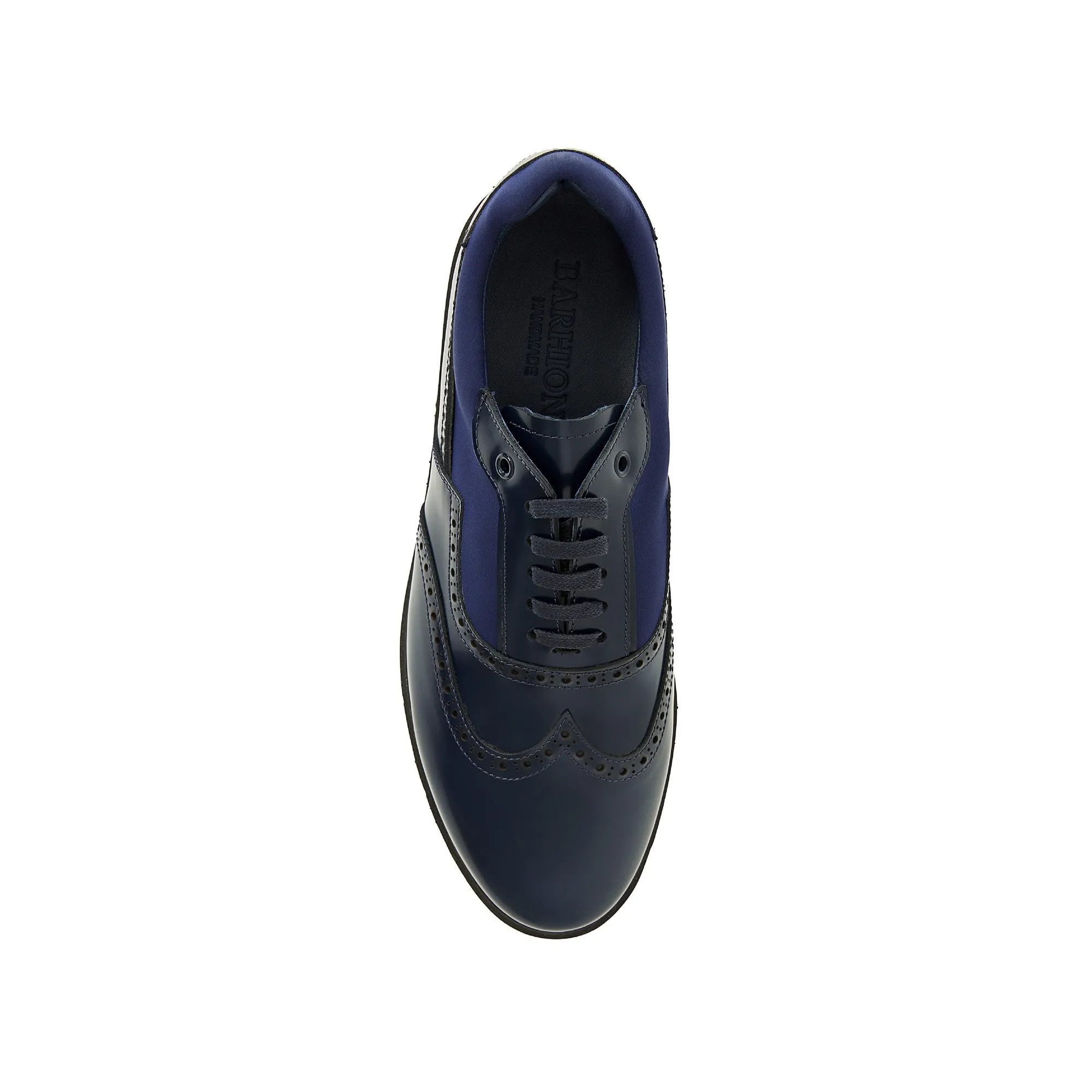 Men's Calf Leather Handmade Brogue M7014