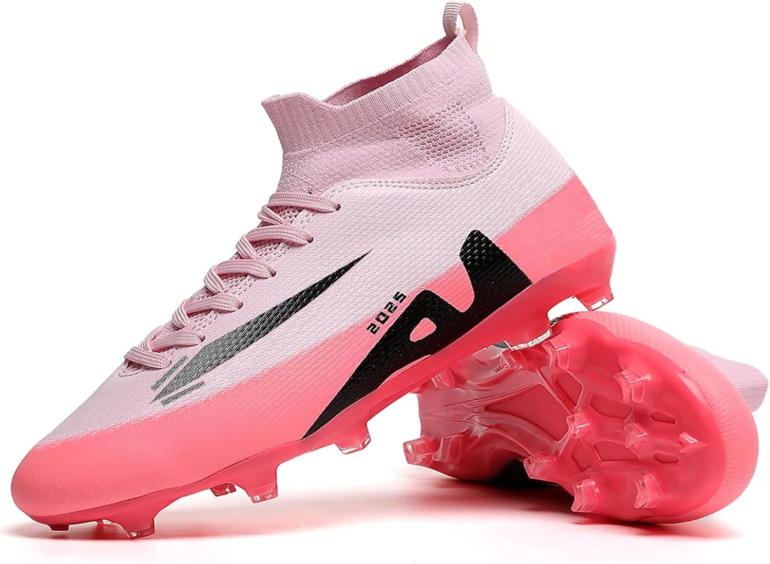 Mens Soccer Cleats Womens Indoor Soccer Shoes Wide Baseball Turf Shoes Adult Youth Rugby Shoes Big Boys Small Spikes AG TF Football Boots