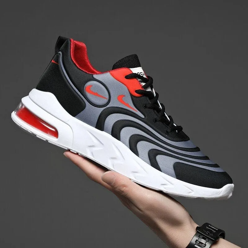 Men’s Sports Shoes - Air Cushion, Breathable Mesh, Comfortable Casual Travel Footwear 👟🌟