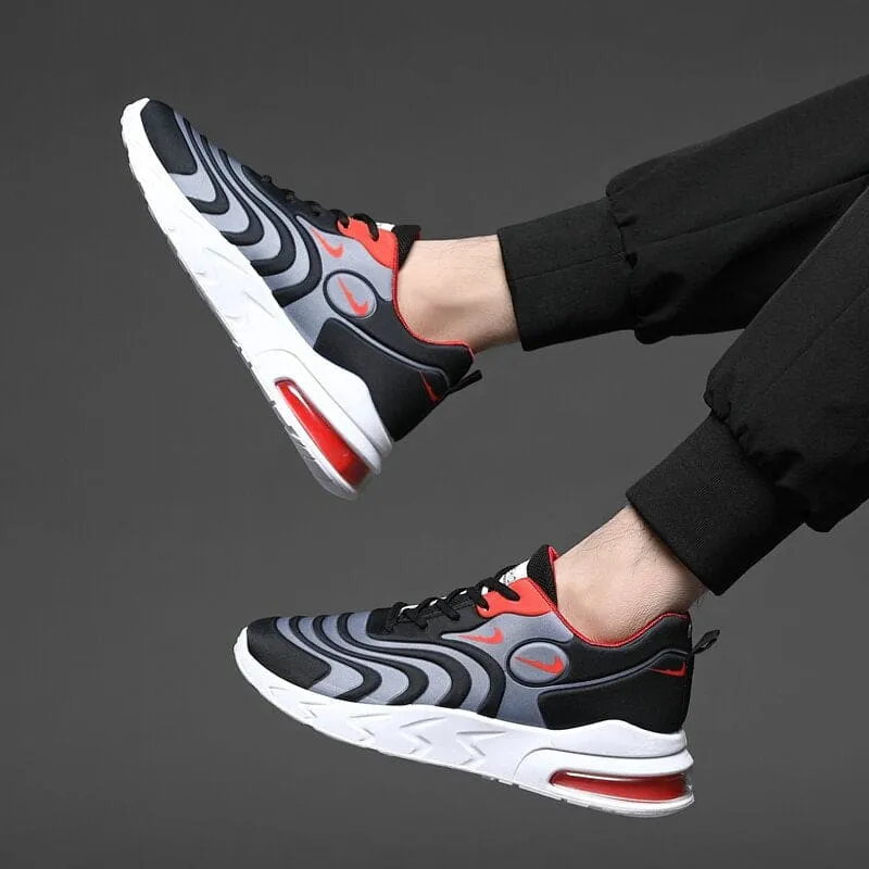 Men’s Sports Shoes - Air Cushion, Breathable Mesh, Comfortable Casual Travel Footwear 👟🌟