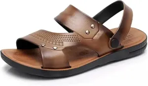 Mens Summer Outdoor Breathable Casual Sandalias Non Slip Beach Shoes