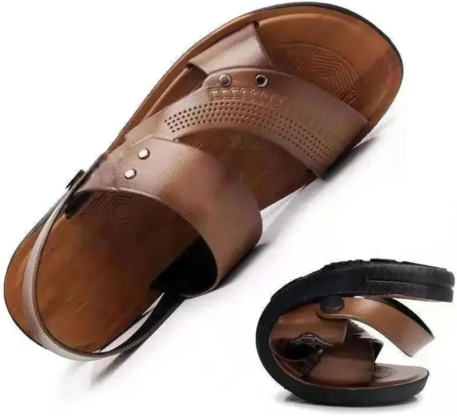 Mens Summer Outdoor Breathable Casual Sandalias Non Slip Beach Shoes