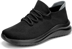 Men's Walking Sneakers Running Shoes Ultra Lightweight Breathable Non Slip Athletic Fashion Sneakers Mesh Workout Casual Sports Shoes