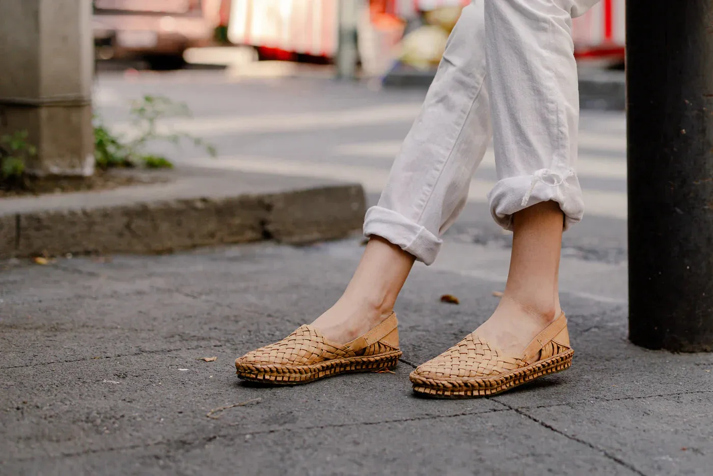MOHINDERS Woven flat honey natural men