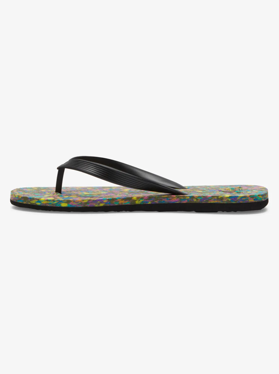 Molokai Recycled Flip-Flops - Black/Blue/Black