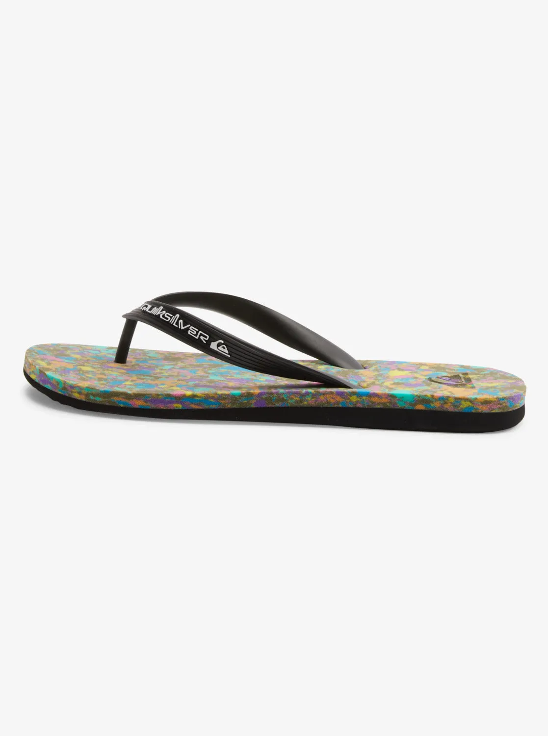 Molokai Recycled Flip-Flops - Black/Blue/Black