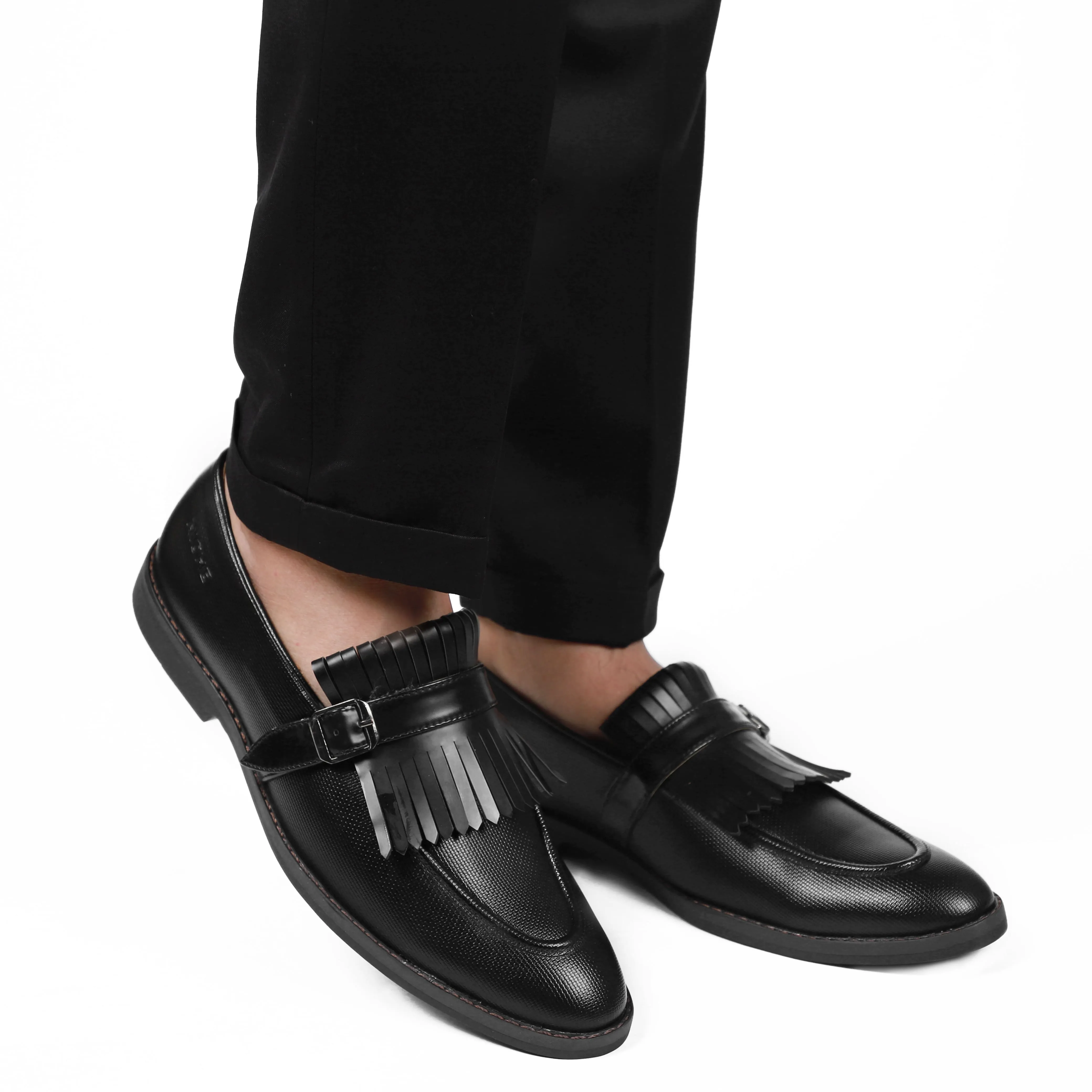 NICHE Black Braided Posh Flamingo Loafer