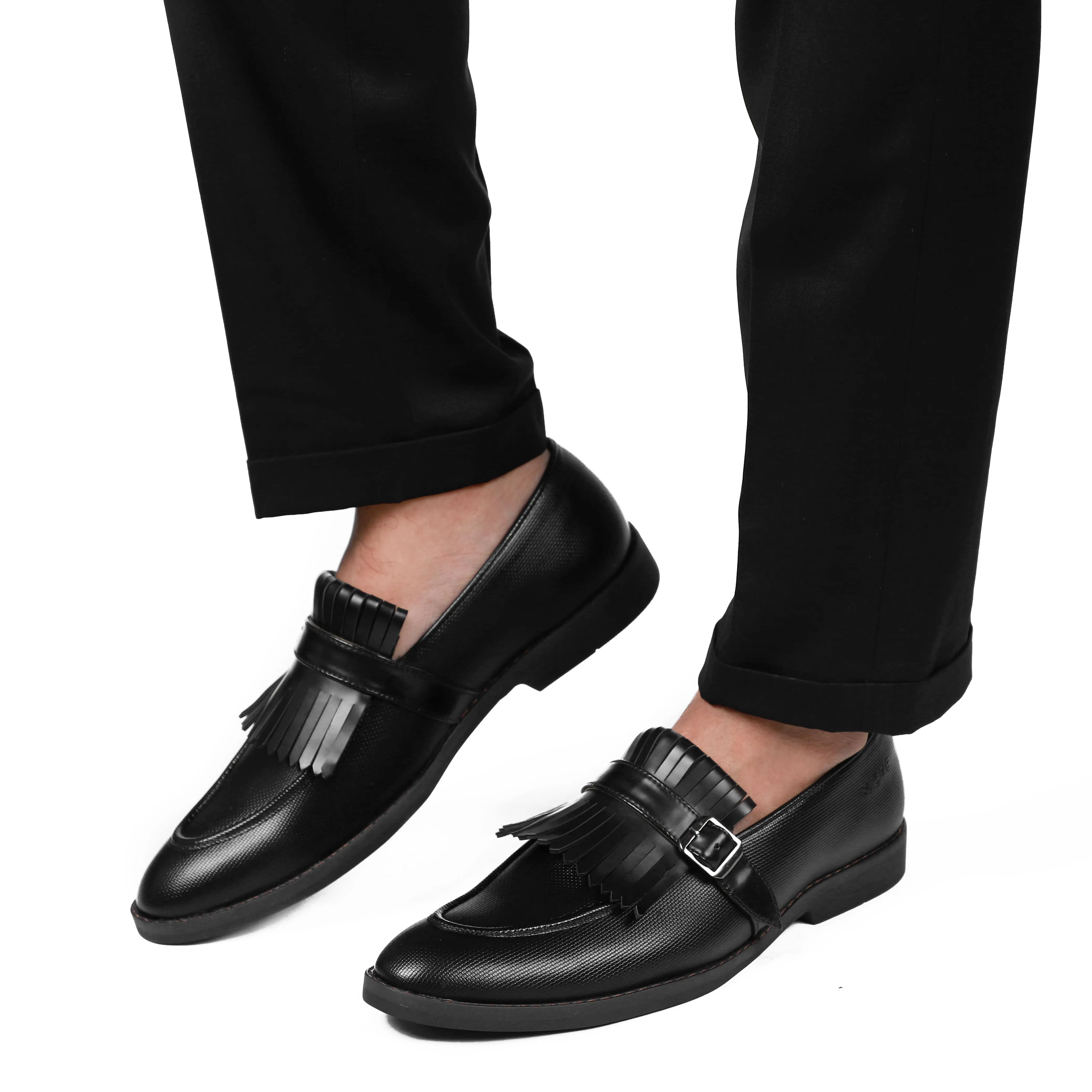NICHE Black Braided Posh Flamingo Loafer