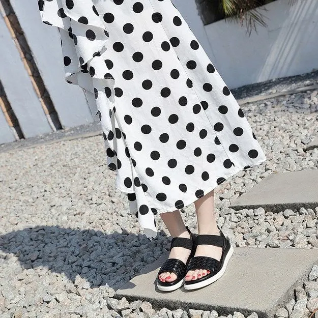 OCW Women Orthopedic Sandals Waterproof Anti-shock Low Heel Trendy Summer