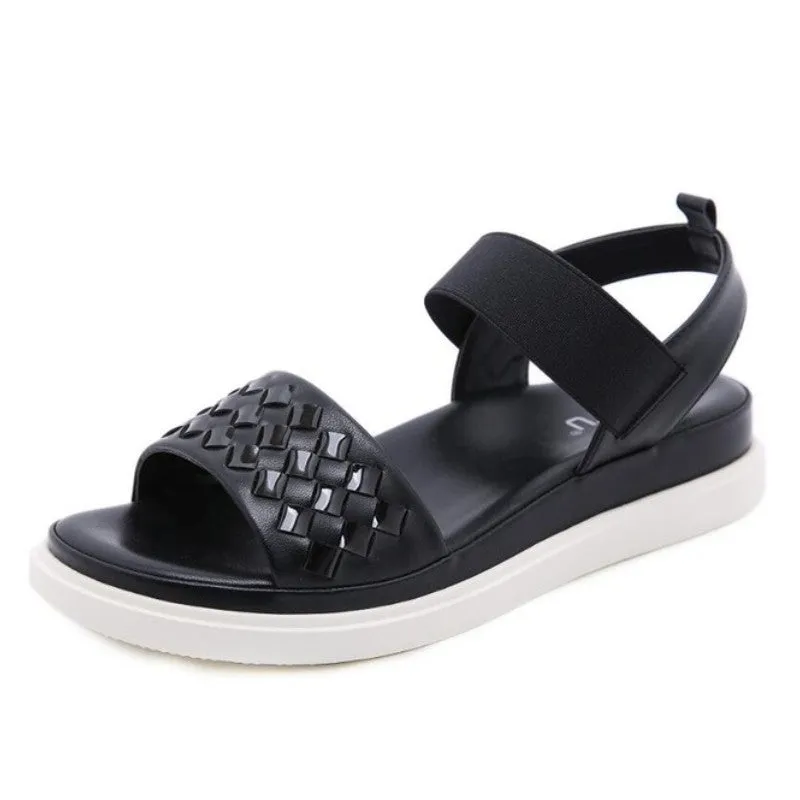 OCW Women Orthopedic Sandals Waterproof Anti-shock Low Heel Trendy Summer