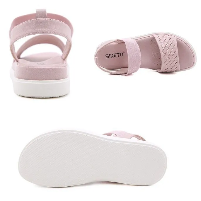 OCW Women Orthopedic Sandals Waterproof Anti-shock Low Heel Trendy Summer