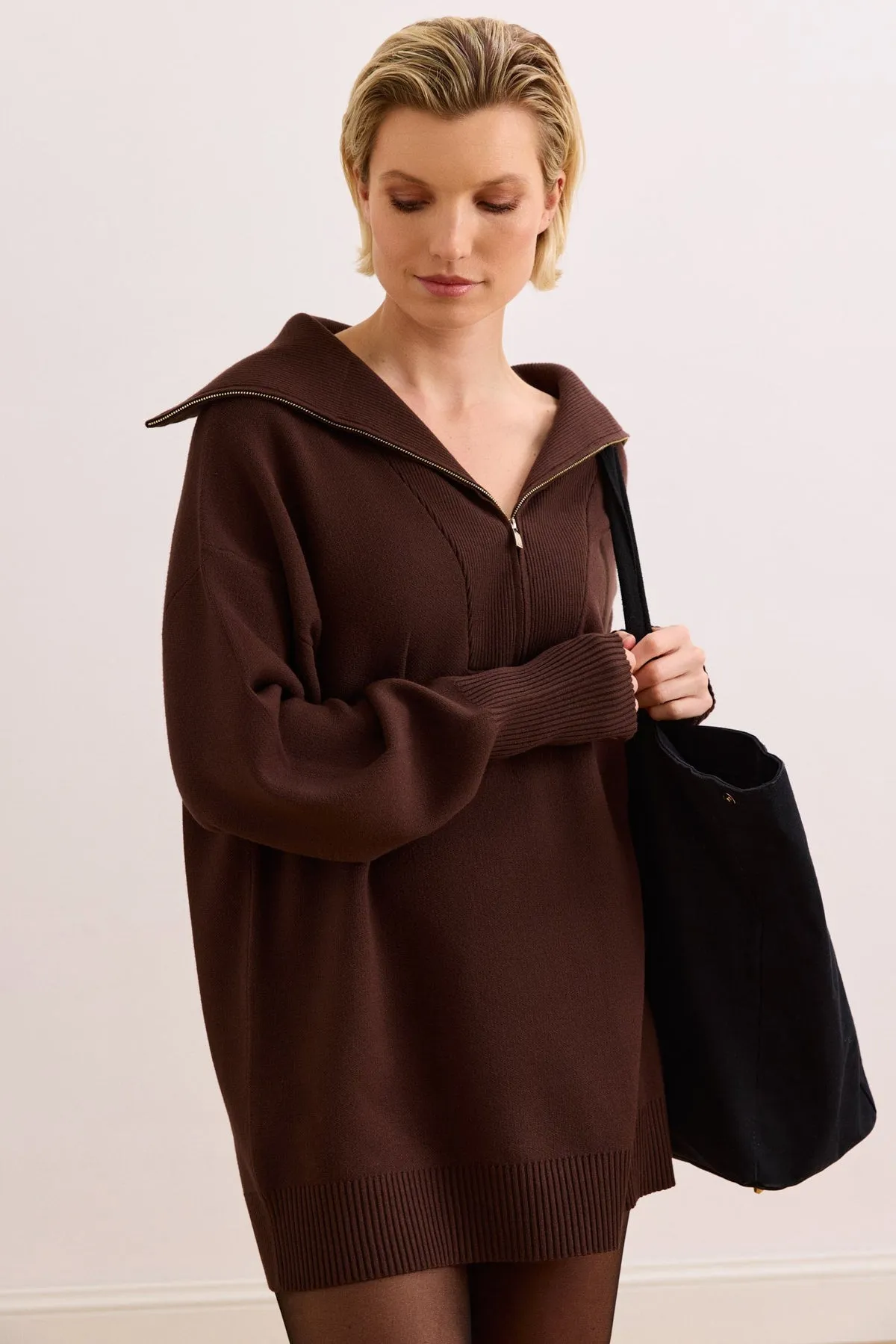 Olly Dress - Chocolate