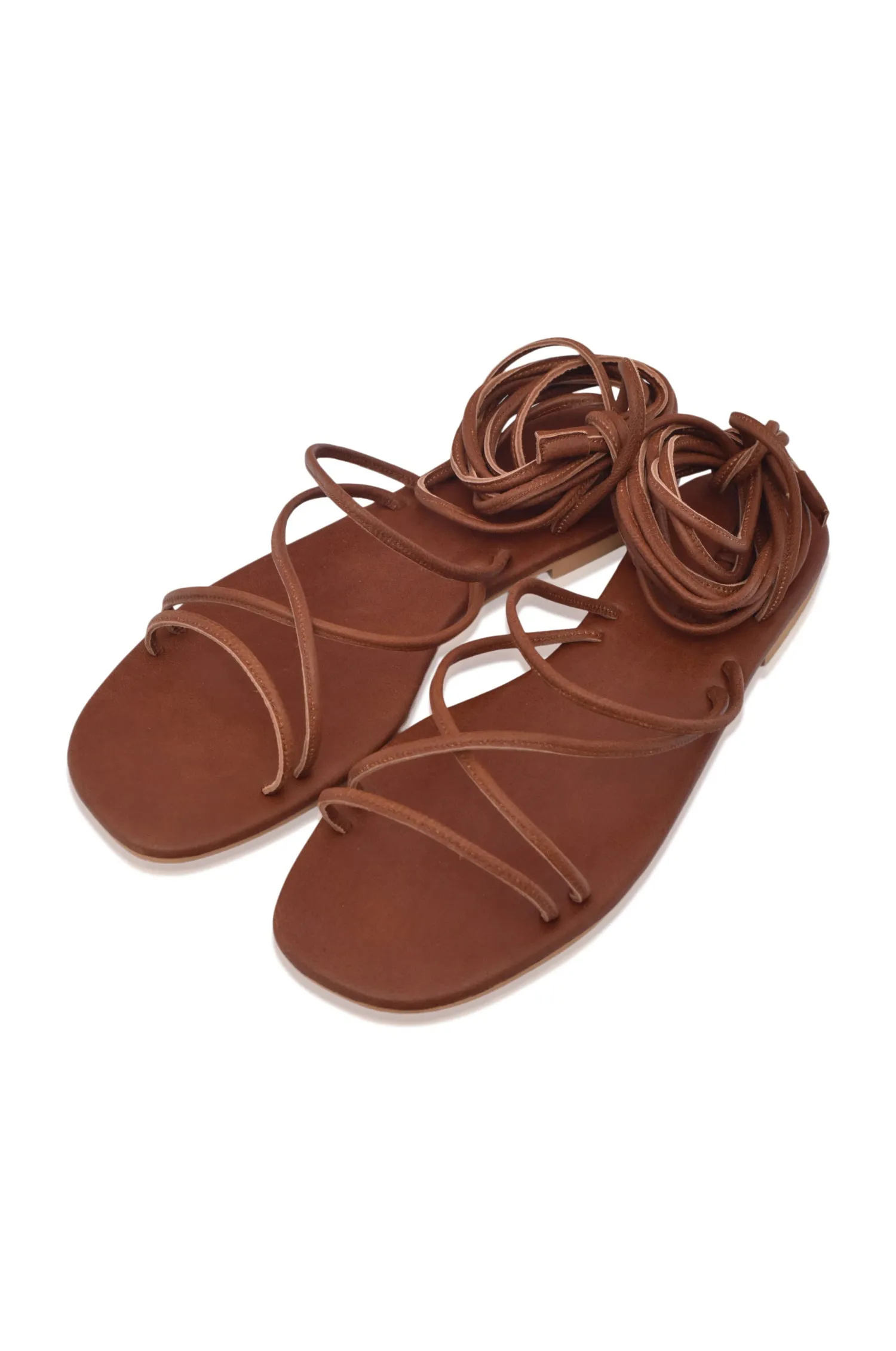 Palencia Strappy Leather Sandals (Sz. 9.5 & 10)