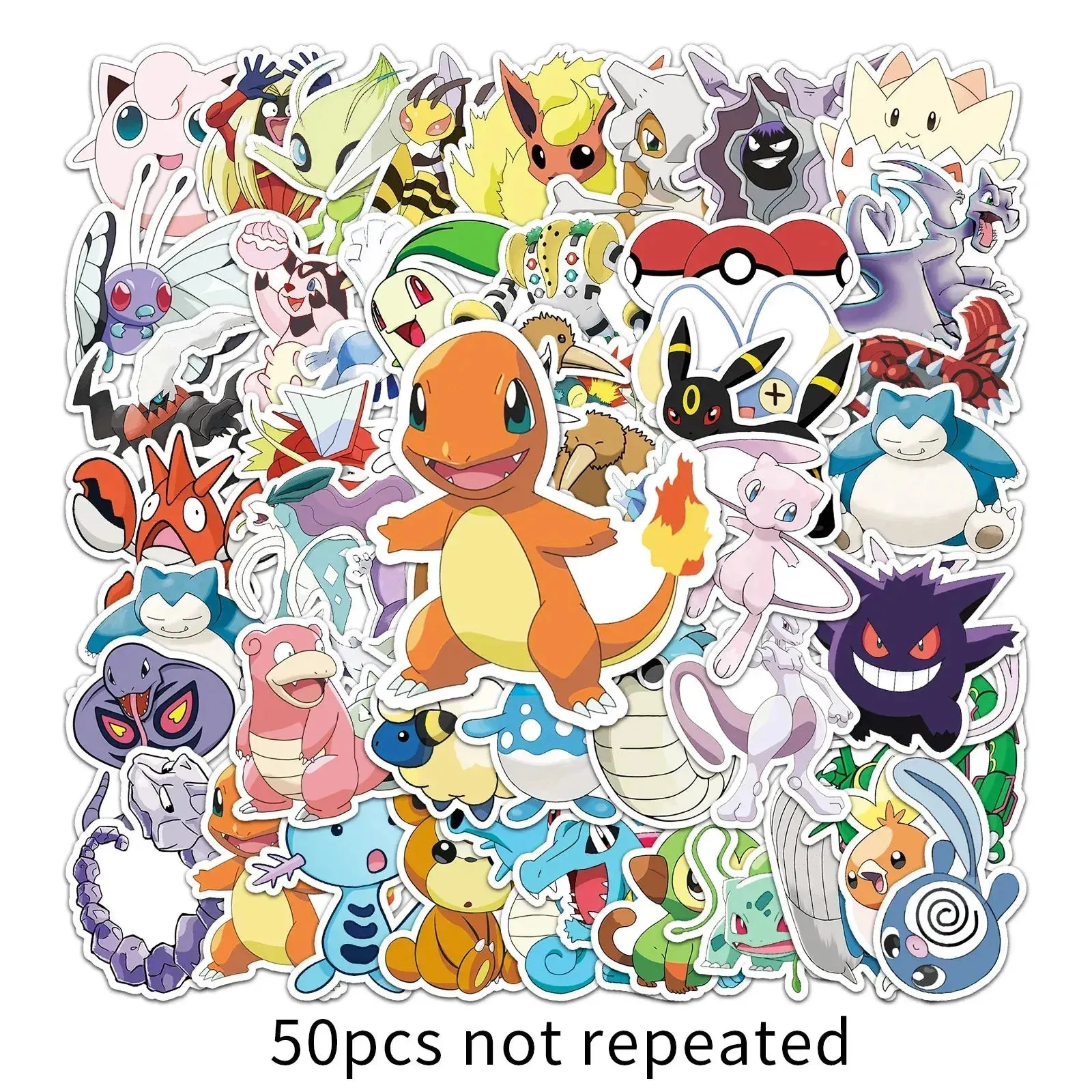 Pokemon Sticker Pack (50 Pcs)