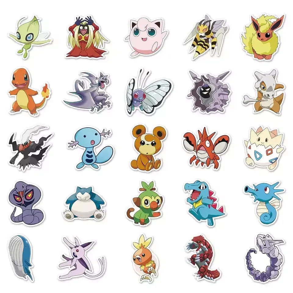 Pokemon Sticker Pack (50 Pcs)