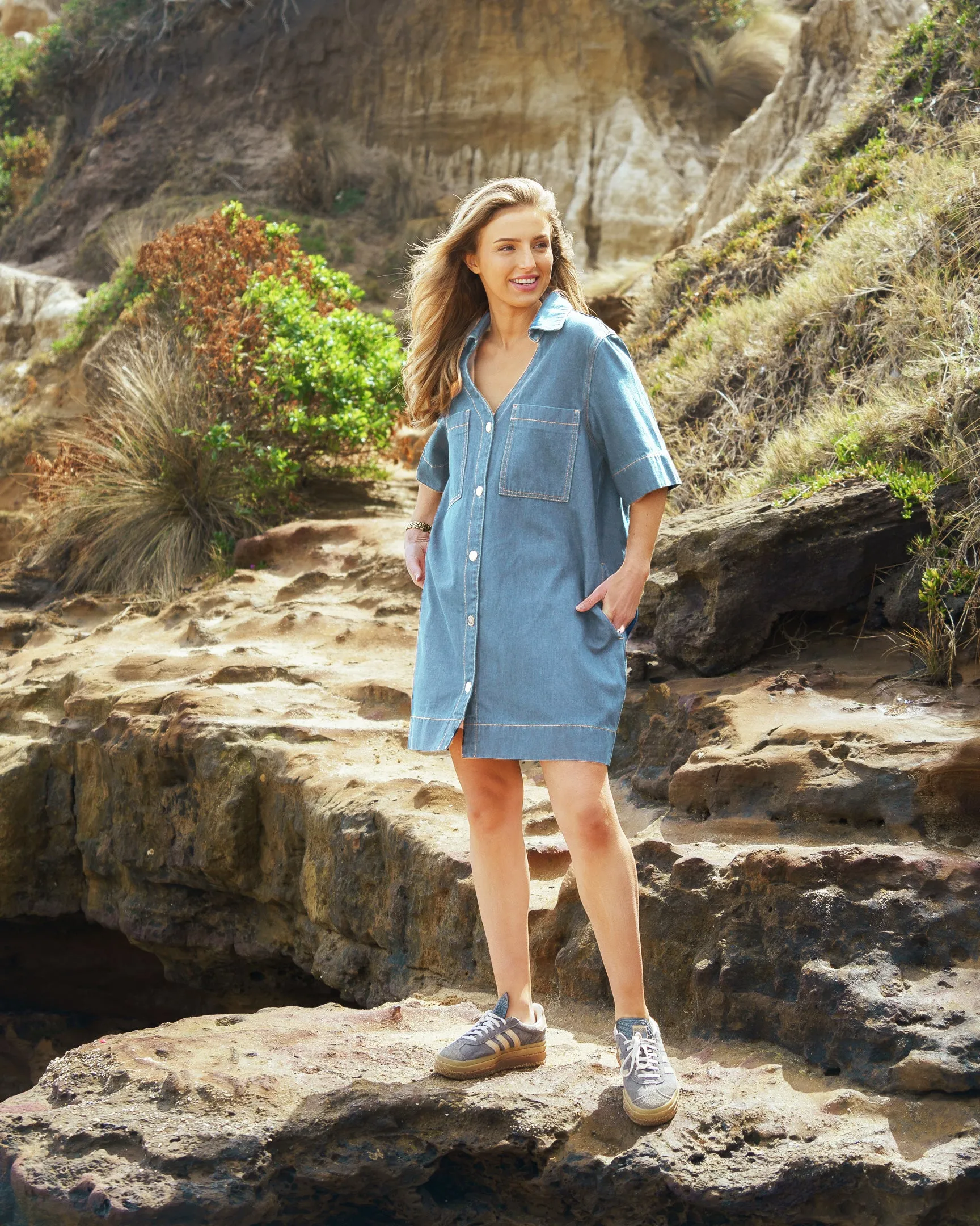 Poppy Denim Dress