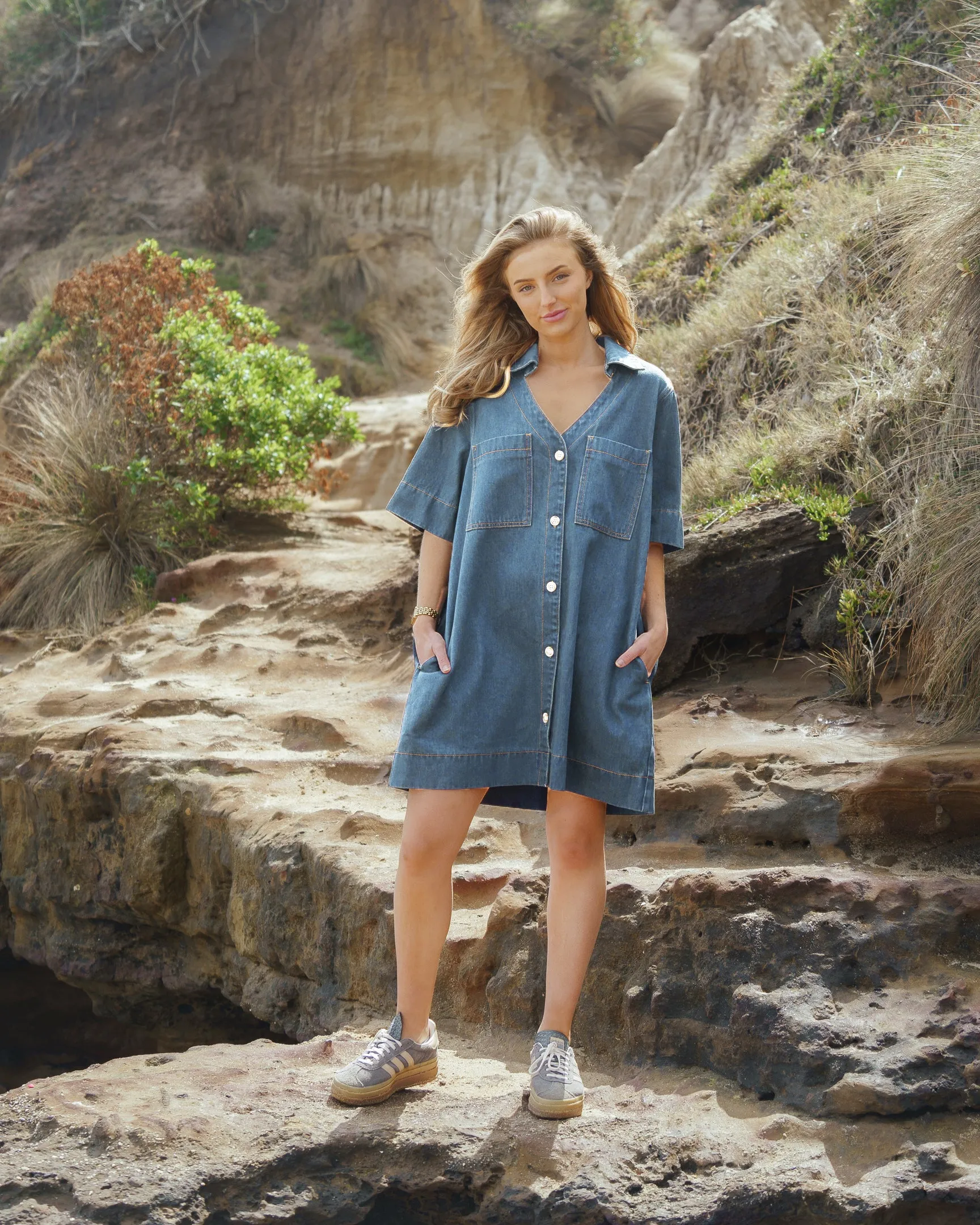 Poppy Denim Dress