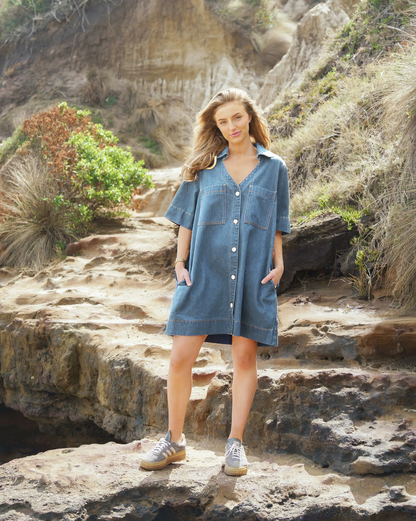 Poppy Denim Dress