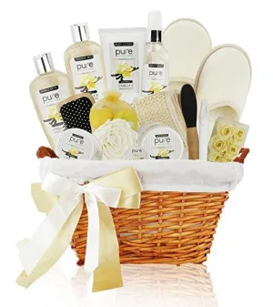 Premium XL Sandalwood Vanilla Deluxe Bath Gift Basket