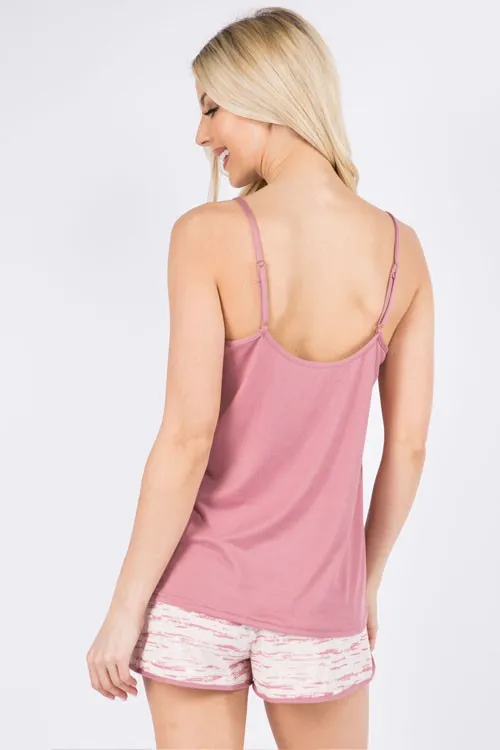 "Out Dream Yourself" Super Soft Pajama Shorts Set